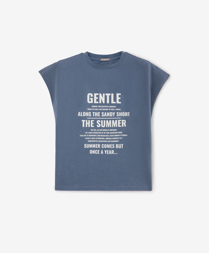 Gulliver Blue Short sleeve t-shirt for Girl