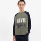 Gulliver Navy blue Bison Print Long Sleeve Jersey for Boys