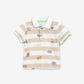 Gulliver Beige Polo T-shirts for Boy Baby-Africa