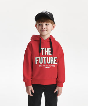 Gulliver Hoodie Red for Boys Mini - Tartan