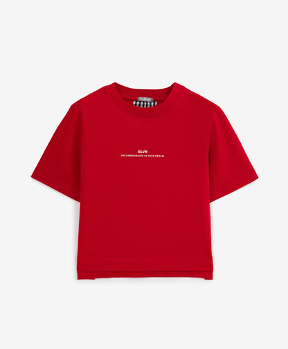 Gulliver Red Short Sleeve T-shirts for Boy Mini-Lighthouse