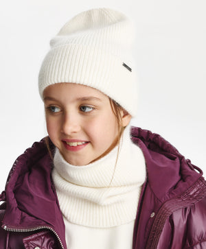 Gulliver Hat Milky color for Girls Junior-Monet