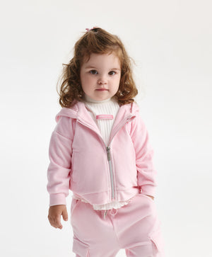 Gulliver Hoodie Pink for Girls Baby-Carousel