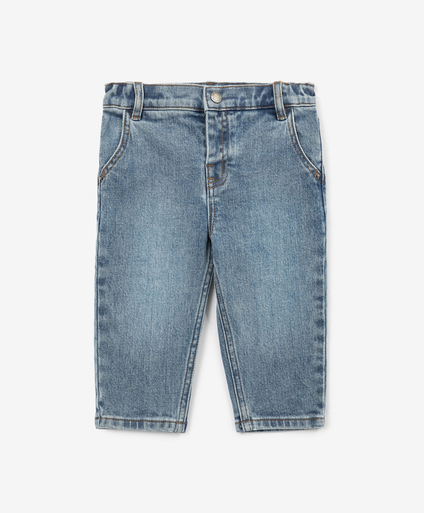 Gulliver Light Blue Jeans for Girl Baby-Buttercups