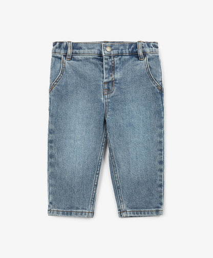 Gulliver Light Blue Jeans for Girl Baby-Buttercups