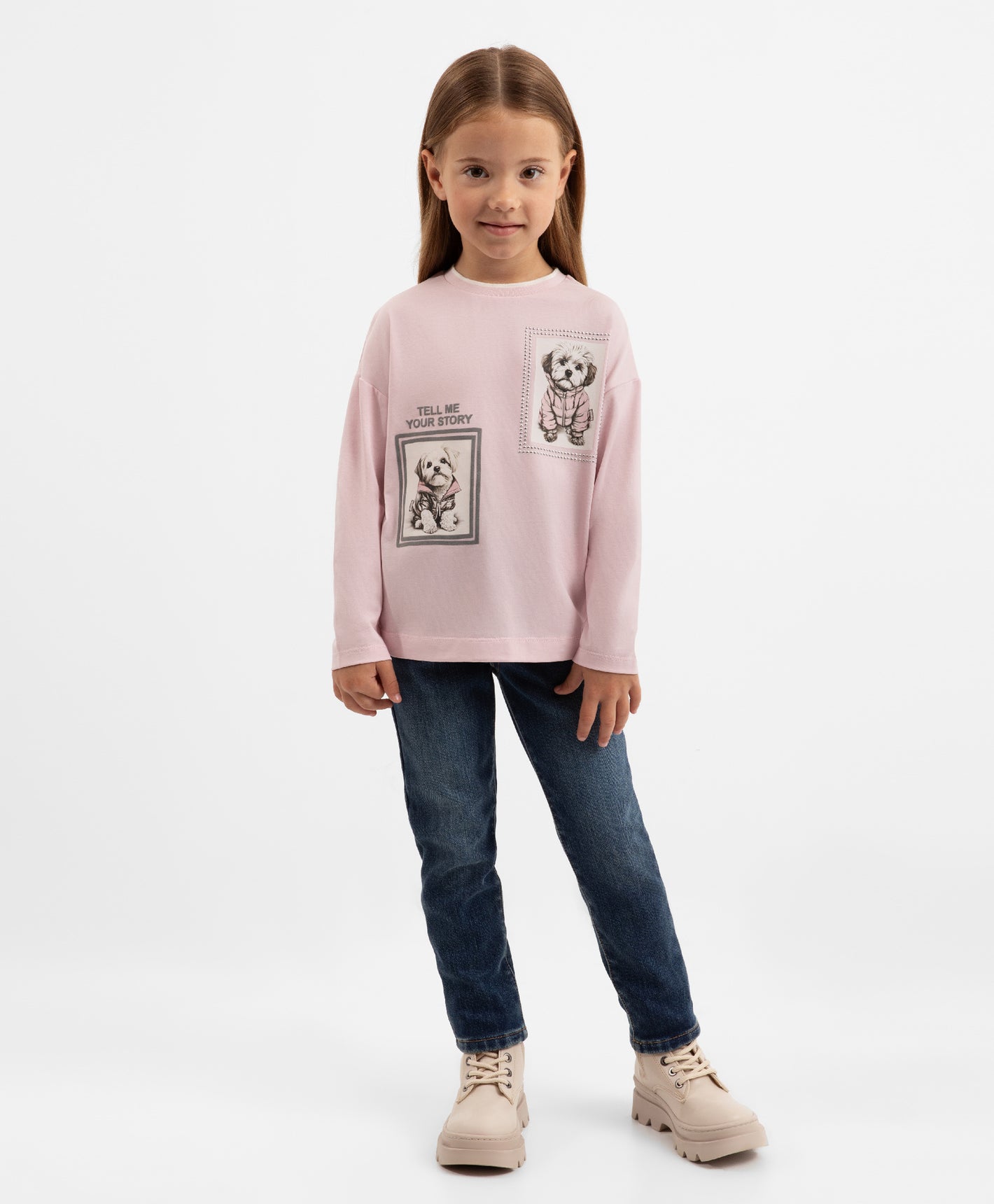 Gulliver Blue Insulated Jeans for Girls - Mini