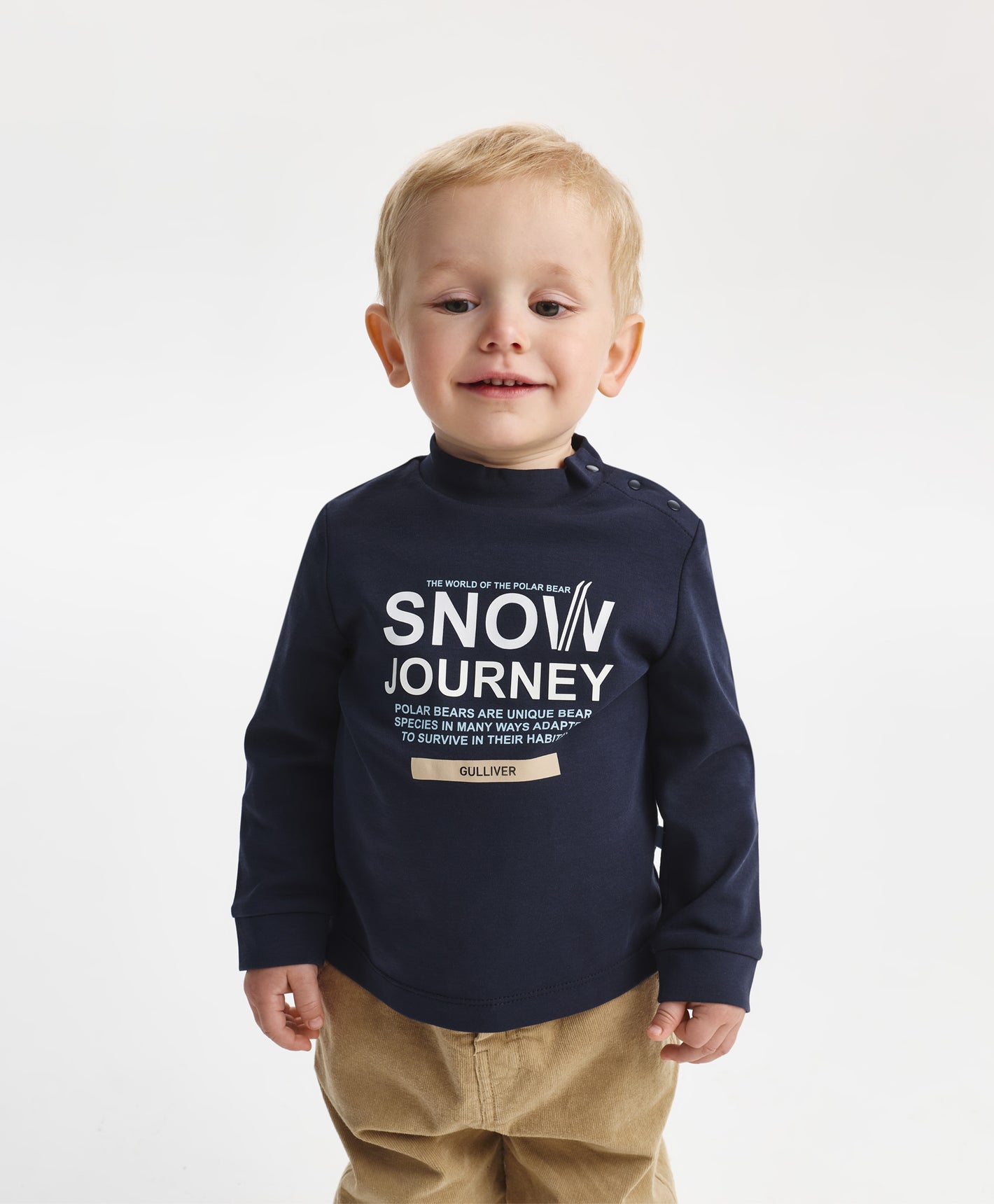 Gulliver Turtleneck Blue for Boys Baby-North-Pole