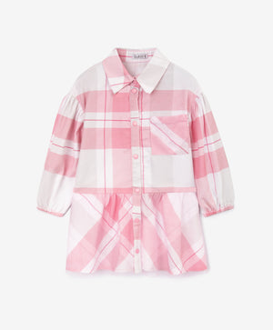 Gulliver Pink Long Sleeve Dress for Girls - Baby