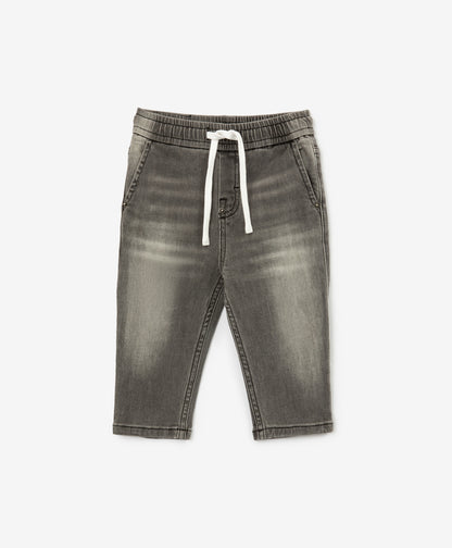 Gulliver Jeans Gray for Boys baby-Snow Leopard