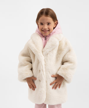 Gulliver Milky colour Coat for Girls