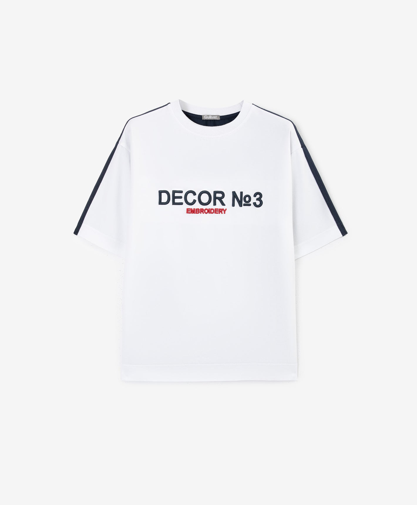 Gulliver White, blue Short sleeve t-shirt for Boy