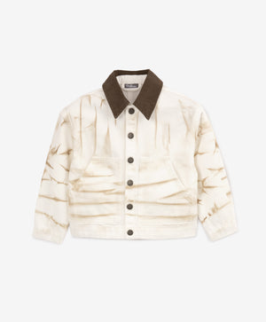 Gulliver White Denim Jacket for Boy Mini-Expedition