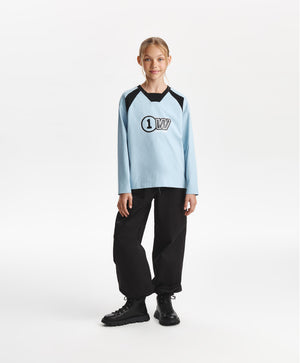 Gulliver Long sleeve t-shirt Light blue for Girls Junior-Ice