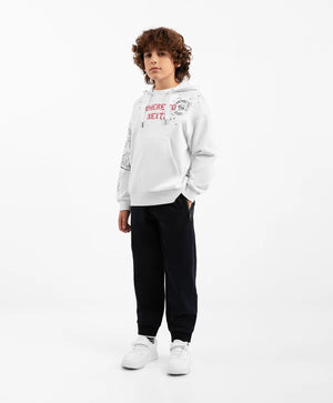 Gulliver Blue Knit Jogger Pants with Elastic Waist for Boy Junior-Transit