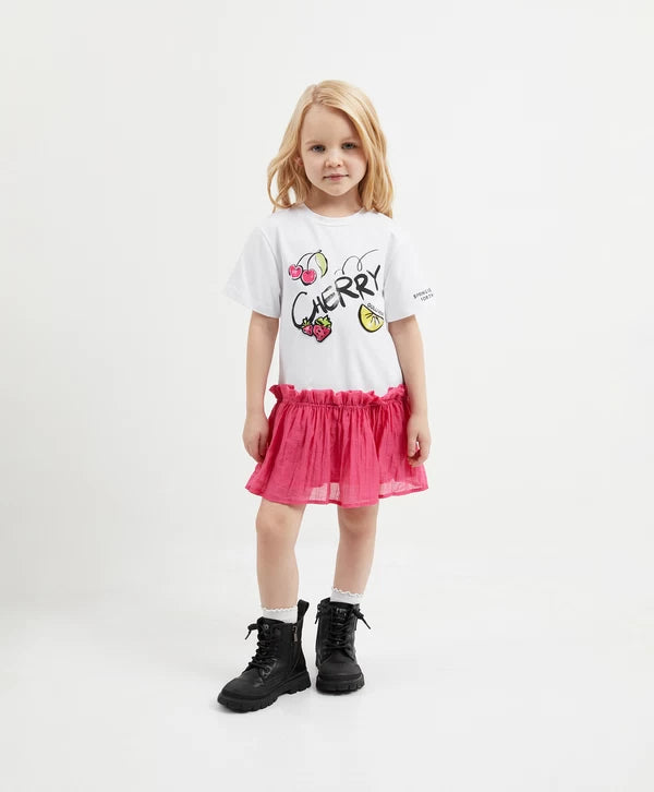 Gulliver Dress white for Girl Mini-Smoothie