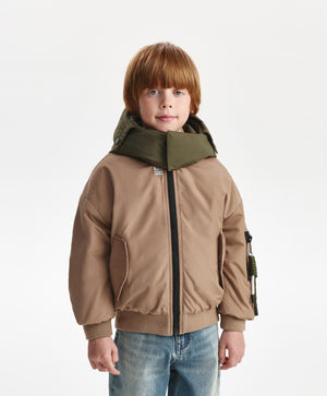 Gulliver Demi-season jacket Beige for Boys Mini - Layout
