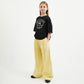 Gulliver Yellow Palazzo Trousers for Girl Junior-Arboretum