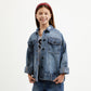 Gulliver Light Blue Denim Jacket for Girl Junior-Hot Heart