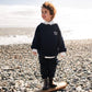 Gulliver Knitted Loose-Fit Jumper in Blue for Boys