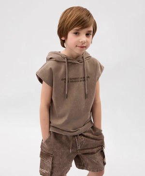 Gulliver Brown Vest for Boys - Mini