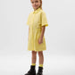 Gulliver Yellow Short Sleeve Dress for Girls - Mini