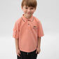 Gulliver Brick Short Sleeve Polo for Boys - Mini