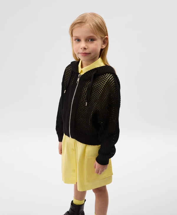 Gulliver Black Cardigan for Girls - Mini