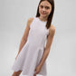 Gulliver White Short Sleeve Dress for Girls - Junior