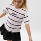 Gulliver White Short Sleeve Dress for Girls - Mini
