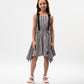Gulliver Black And White Jumpsuit for Girls - Junior