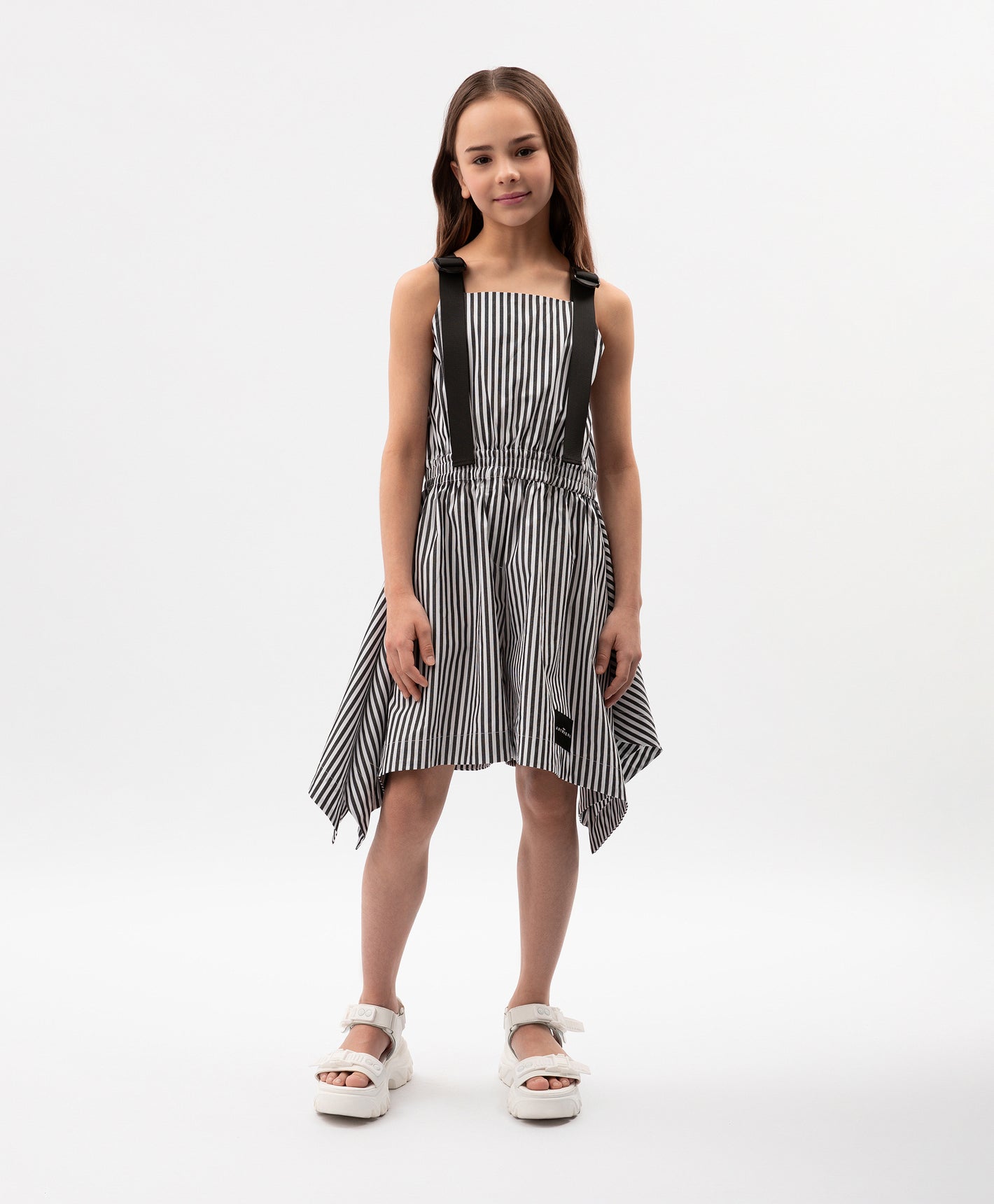 Gulliver Black And White Jumpsuit for Girls - Junior