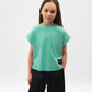 Gulliver Mint Short Sleeve T-Shirt for Girls - Junior
