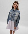 Gulliver Light blue Denim jacket for Girl