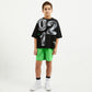 Gulliver Light Green Cotton Fleece Shorts for Boy Junior-Matrix