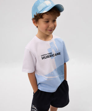 Gulliver White Short Sleeve T-Shirt for Boys - Mini