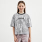 GulliverWhite Oversized Short Sleeve T Shirt for Girl Junior-Ballet