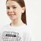 Gulliver White Short sleeves T-shirt for Girl Junior-Ballet