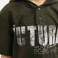 Gulliver Khaki Hooded Polo  T-Shirt for Boy Mini-Expedition