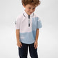 Gulliver White Short Sleeve Polo for Boys - Mini