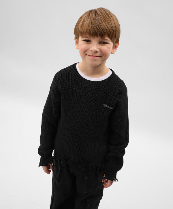 Gulliver Dark Gray Jumper for Boys - Mini
