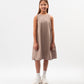 Gulliver Brown Sundress for Girls - Junior