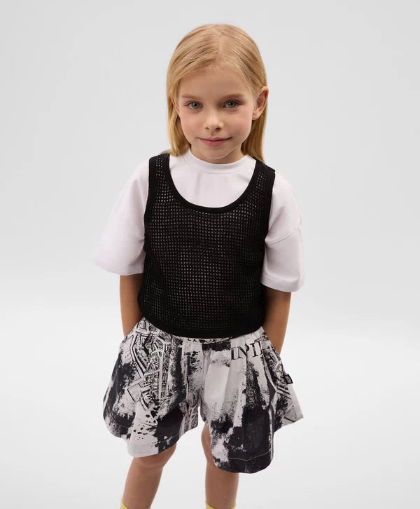 Gulliver Black Top for Girls - Mini