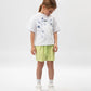 Gulliver Light Green Shorts for Girls - Mini