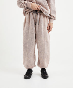 Gulliver Pink Jogger Pants in Washed Fleece for Girl Junior-Ballet
