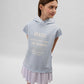 Gulliver Light Blue Short Sleeve Dress for Girls - Junior