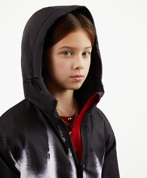 Gulliver  Multicolor Insulated Hooded Jacket for Girl Junior-Hot Heart