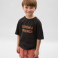 Gulliver Dark Gray Short Sleeve T-Shirt for Boys - Mini