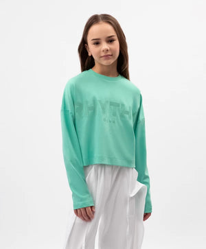 Gulliver Mint Long Sleeve T-Shirt for Girls - Junior