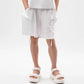 Gulliver White Shorts for Girls - Junior