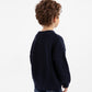 Gulliver Knitted Loose-Fit Jumper in Blue for Boys